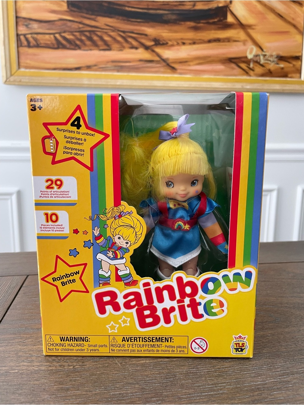 Rainbow Brite 40th Anniversary Fashion Doll - Yellow Hair with Blue Outfit